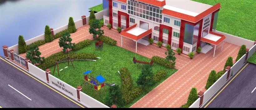 Playground and open ground
